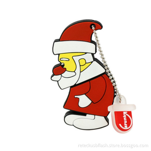 Christmas Santa Clause Shaped USB Flash Drive